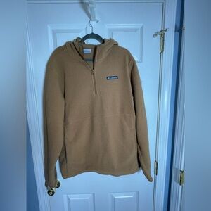 Columbia Men's Brown Zip-Up Sweater